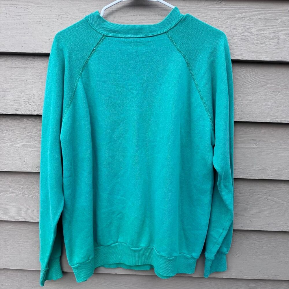 Unbranded Men's Blue and Green Jumper